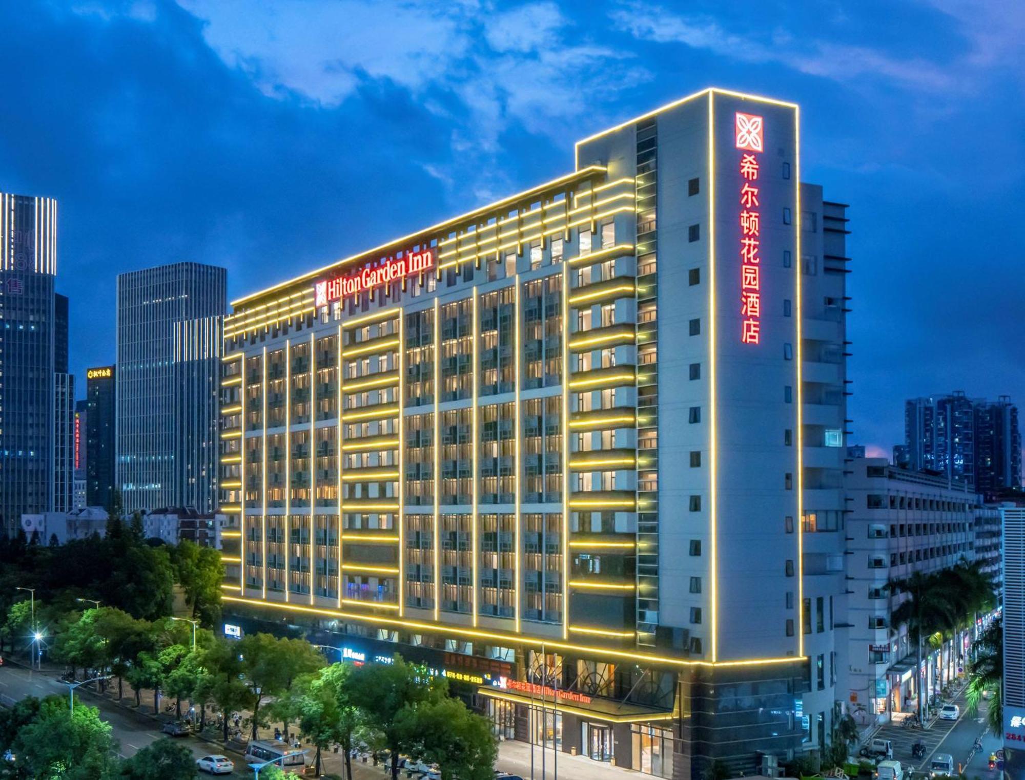 Hilton Garden Inn Shenzhen Nanshan Avenue Exterior foto